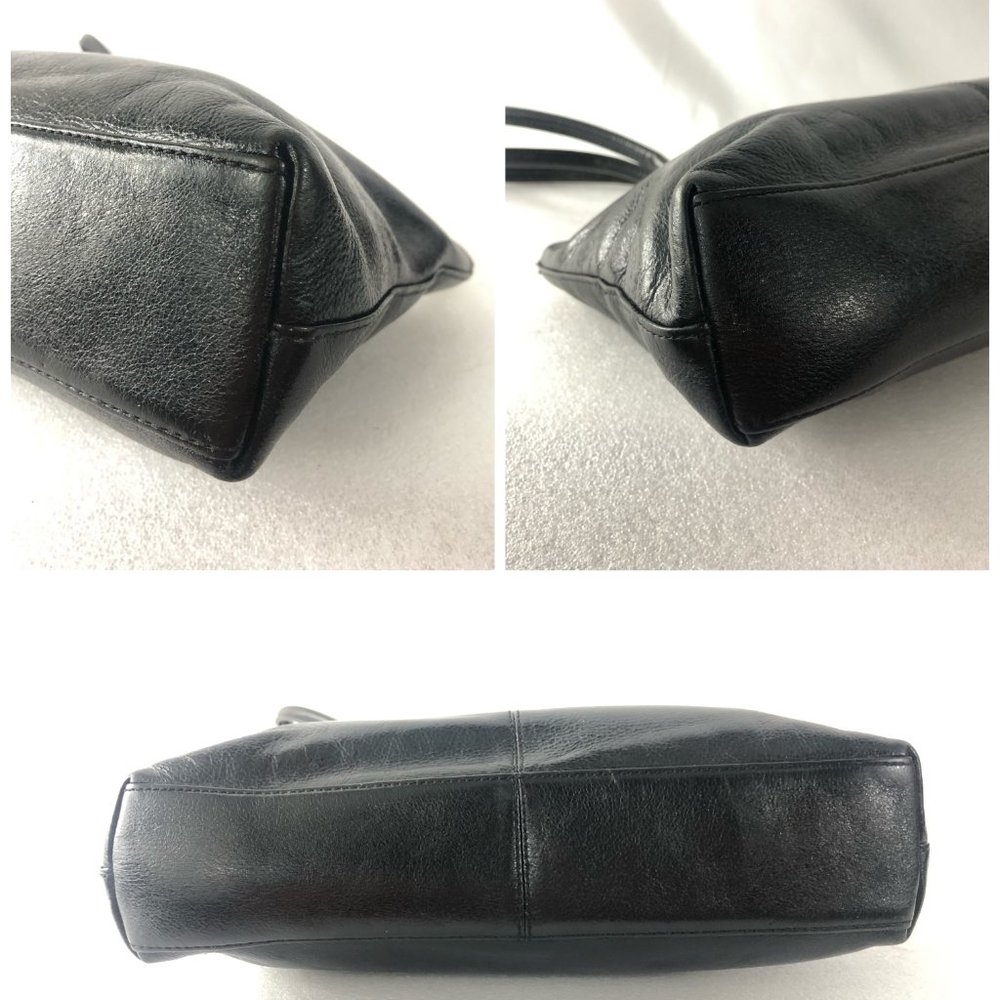 Hobo International Black Leather Double Straps Bag - Picture 8 of 9